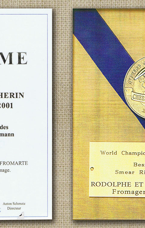 Le Solliat; Fromages; vacherin; raclette; fondue, tomme; Gruyère; Vallée de Joux; Le Sentier; Meule; Rodolphe Gostelli; Récompenses; Prix;